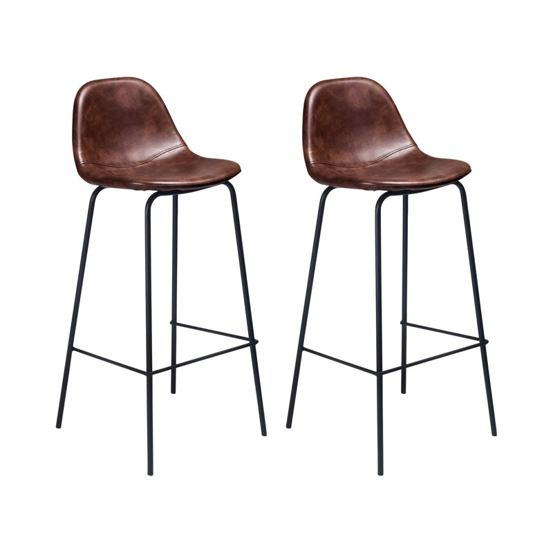 Aisha Upholstered Bar & Counter Stool & Reviews | AllModern
